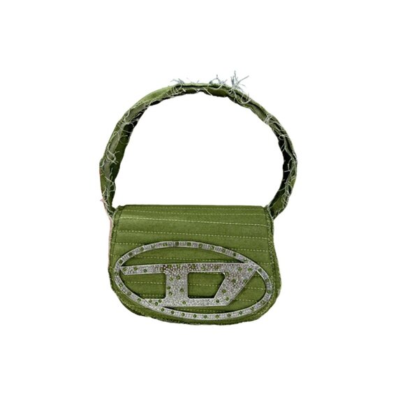 Diesel Green Diamond Shoulder Bag - Picture 1 of 9